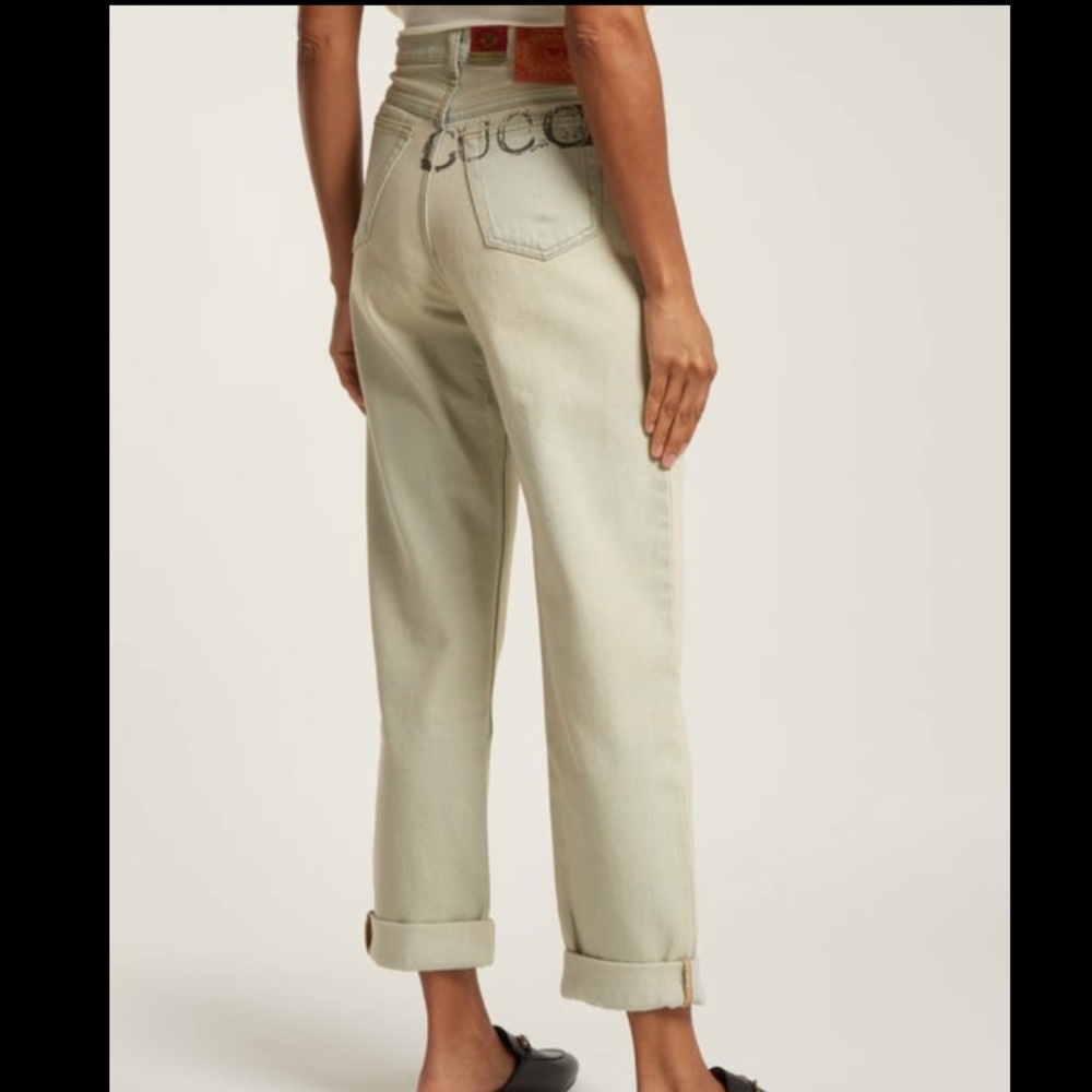 ❤️ Gucci stone bleac washed jeans